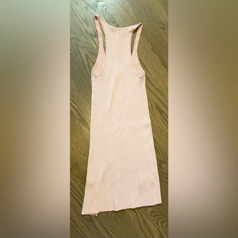 Blush knit Sleeveless Dress - Picture 3 of 6